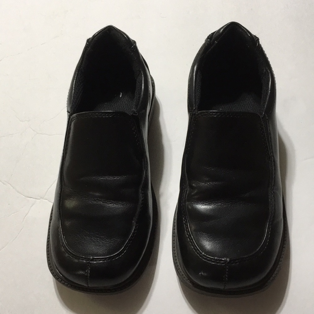 Boys Black Dress Shoes Route 66 Size 12